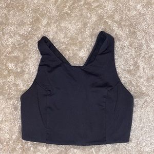 Gray NorthFace sports bra size m